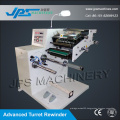 Auto Self-Adhesive Label Slitter with Turret Rewinder